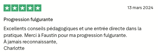 Avis client Trustpilot UGK Trading n°7
