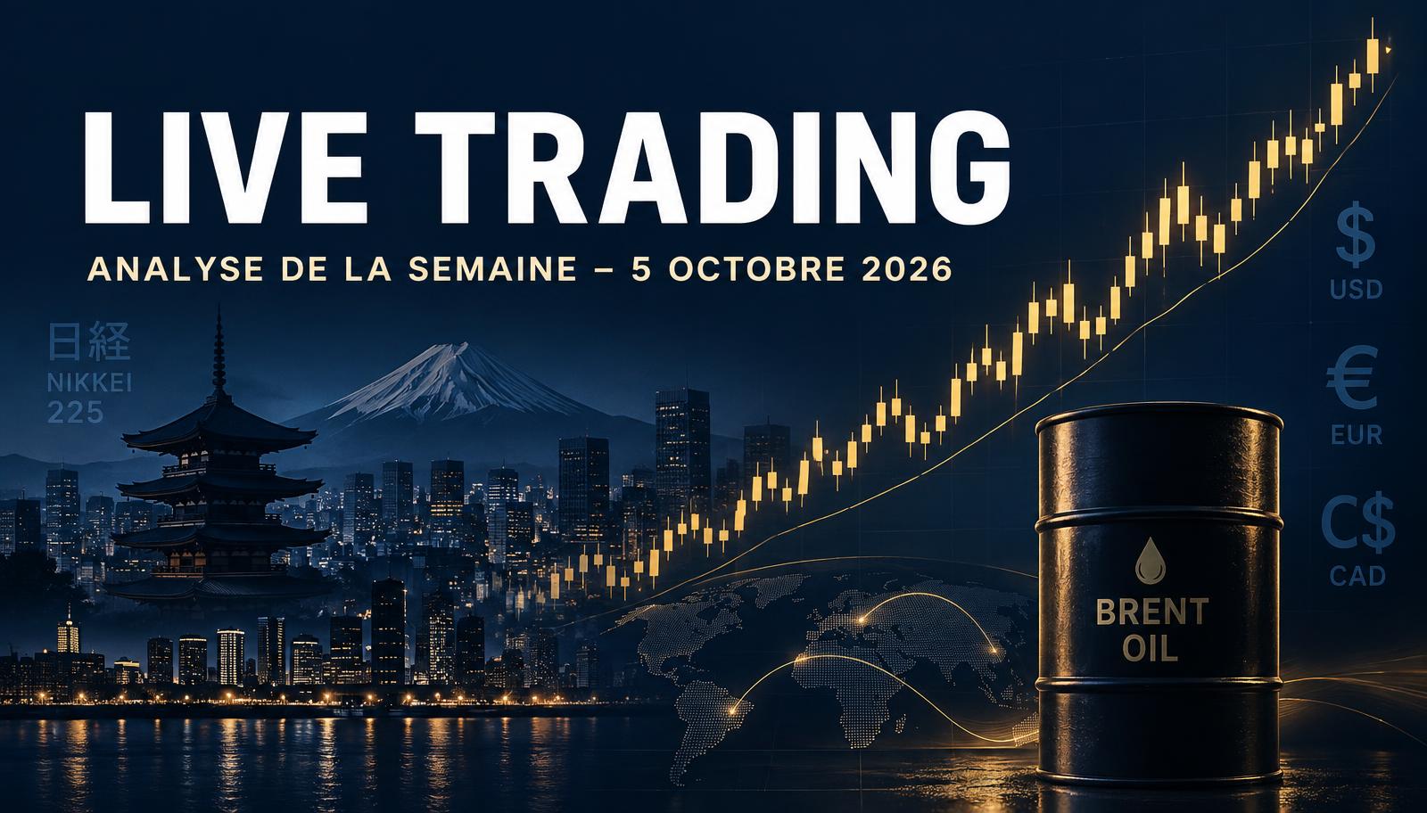 Live Trading UGK Trading – analyse de la semaine du 5 octobre 2026